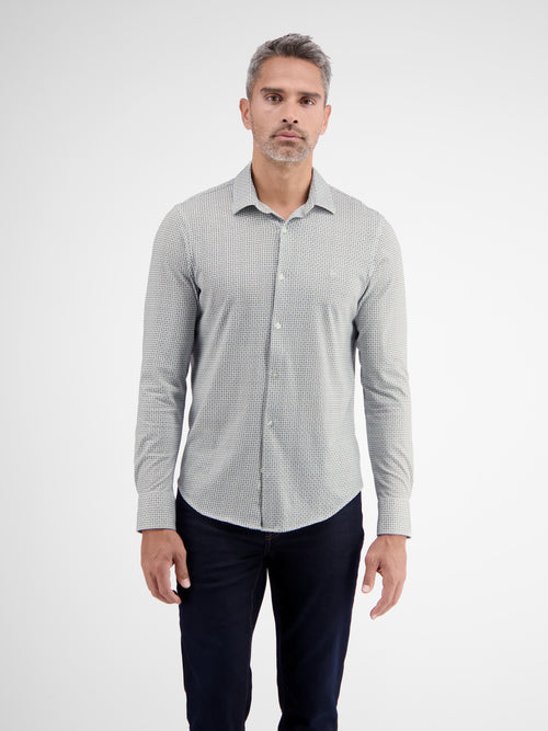 Lerros Jerseyhemd mit Minimalprint