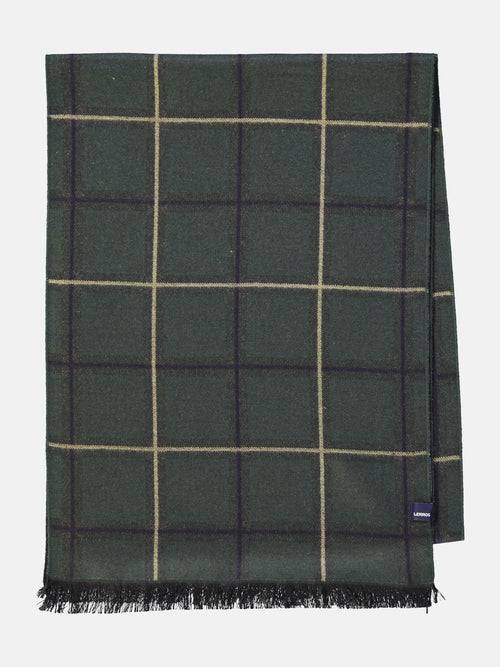 Lerros Karierter Schal Aus Viskosemischung