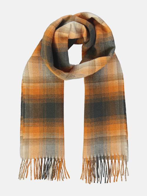Lerros Karierter Schal Mit Verlaufendem Muster