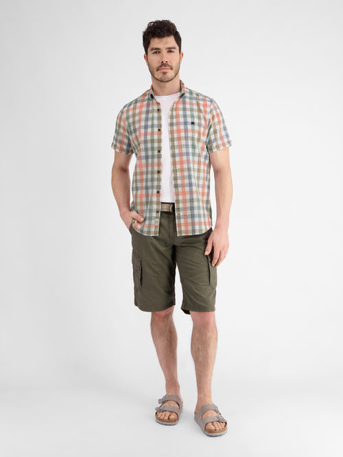 Lerros Kariertes Kurzarmhemd