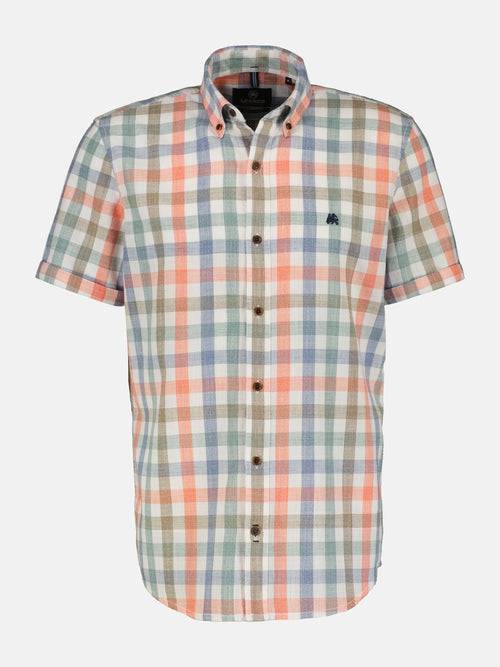 Lerros Kariertes Kurzarmhemd