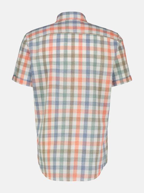 Lerros Kariertes Kurzarmhemd