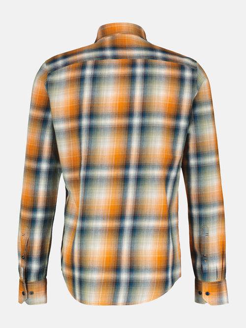 Lerros Karohemd Aus Weicher Twillqualität, Kariert