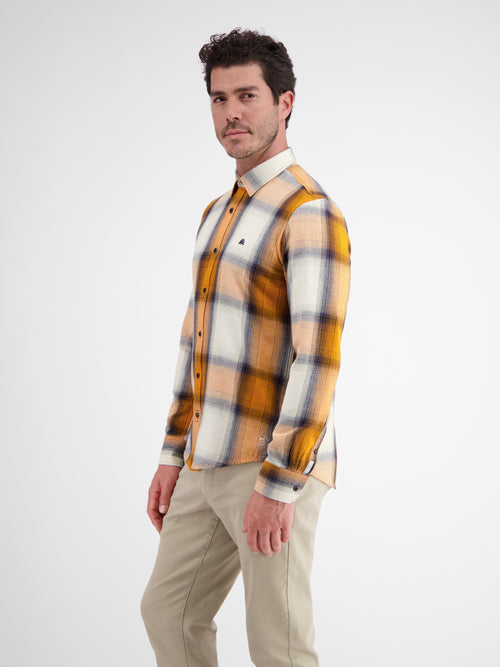 Lerros Karohemd In Kerniger Twillqualität