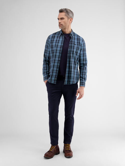 Lerros Karohemd In Twillqualität, Weich Gewaschen