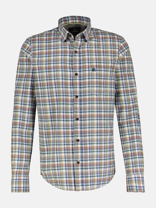 Lerros Karohemd In Wertiger Fischgratqualität