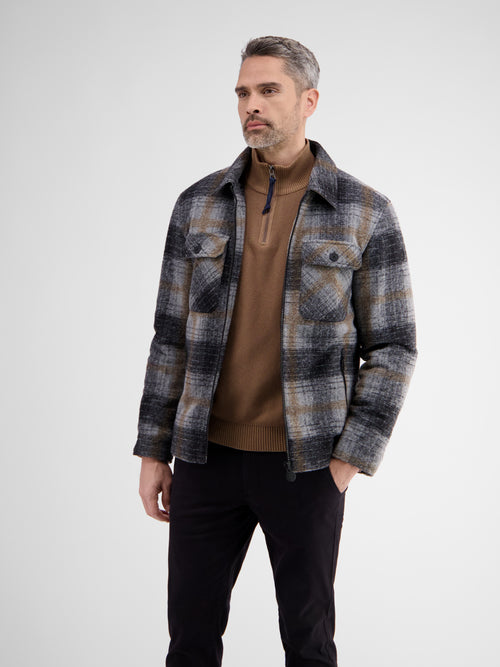Lerros Kernige, Gefütterte Hemdjacke, Kariert