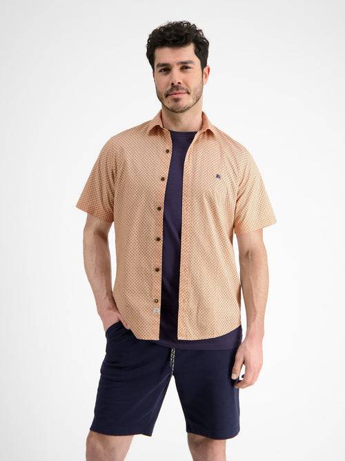 Lerros Kurzarmhemd *Geometric AOP*
