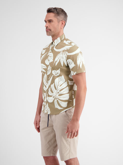 Lerros Kurzarmhemd Im Hawaiian-Style