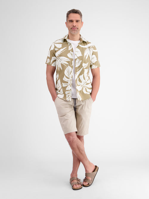 Lerros Kurzarmhemd Im Hawaiian-Style