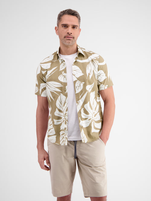 Lerros Kurzarmhemd im Hawaiian-Style
