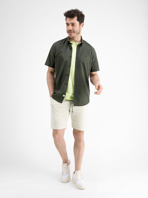 Lerros Kurzarmhemd In Struktur-Check-Qualität