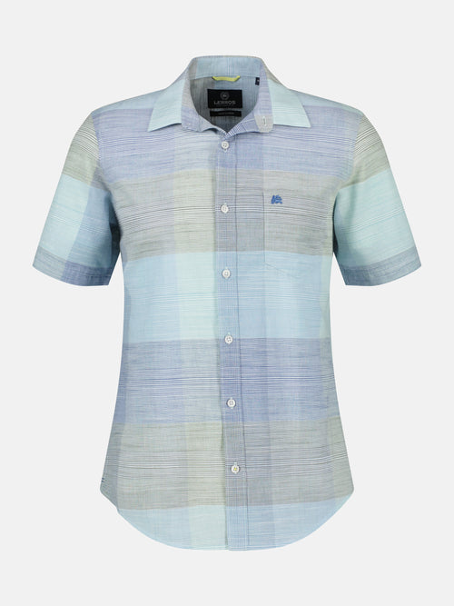 Lerros Kurzarmhemd *Slub-Karo*