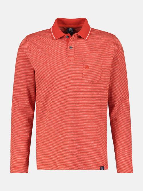 Lerros Langarmpolo. Gestreift