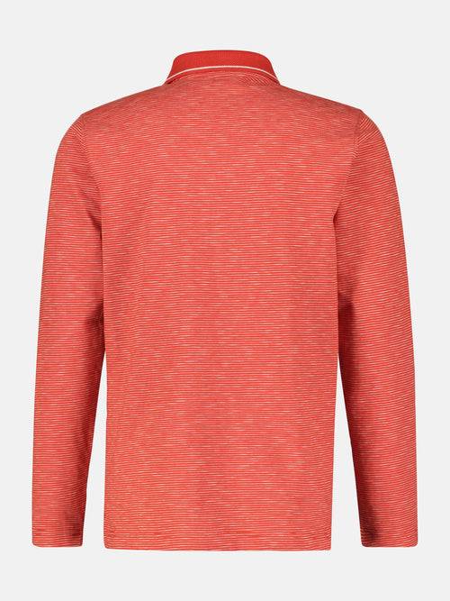 Lerros Langarmpolo. Gestreift