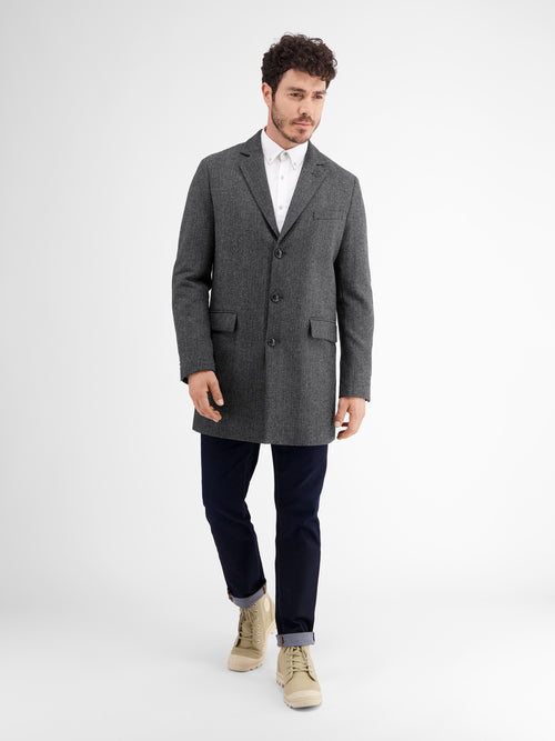 Lerros LRS Mantel In Fischgrat-Optik