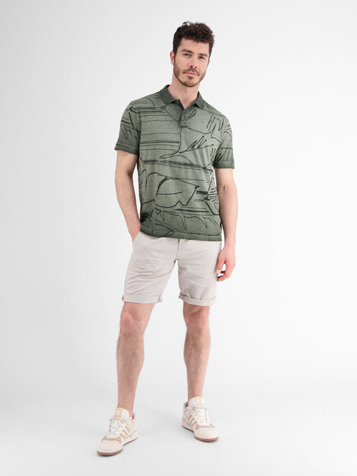 Lerros Poloshirt *Floral Lines*