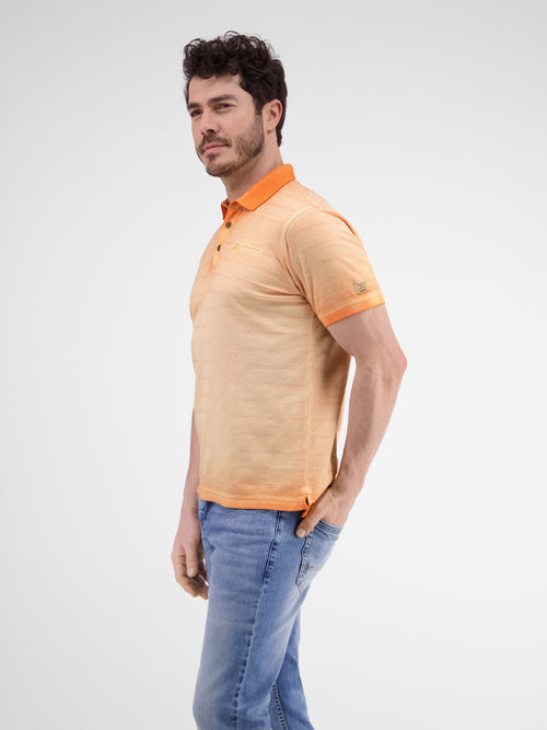 Lerros Poloshirt, Gestreift In Strukturqualität