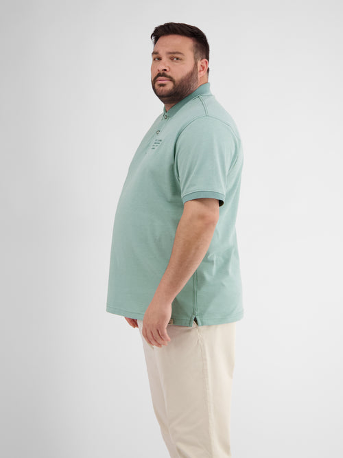 Lerros Poloshirt In Melange Optik