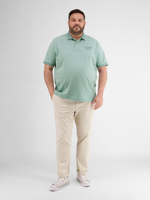 Lerros Poloshirt In Melange Optik