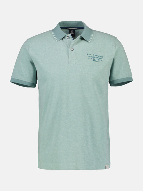 Lerros Poloshirt In Melange Optik