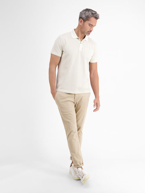 Lerros Poloshirt In Two-Tone-Piqué