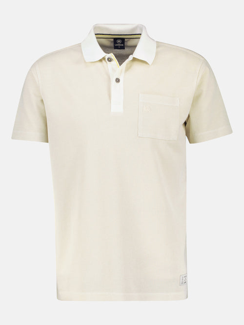 Lerros Poloshirt In Two-Tone-Piqué