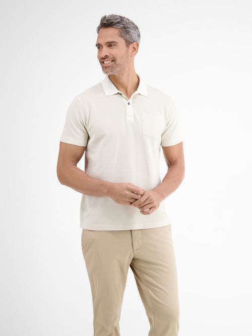 Lerros Poloshirt in Two-Tone-Piqué