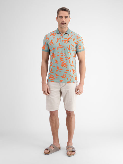 Lerros Poloshirt Mit Floralem Druck