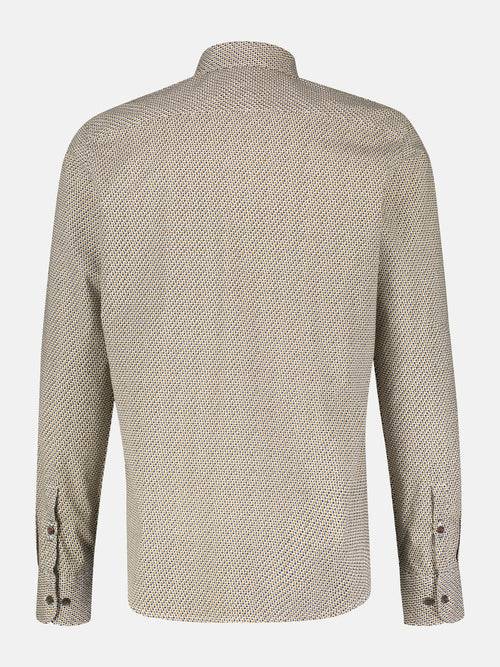 Lerros Poplinhemd Mit Fischgratmuster