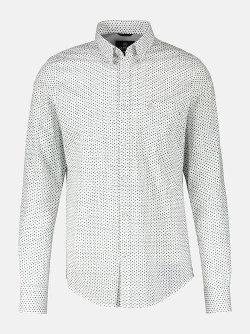 Lerros Poplinhemd Mit Minimalprint