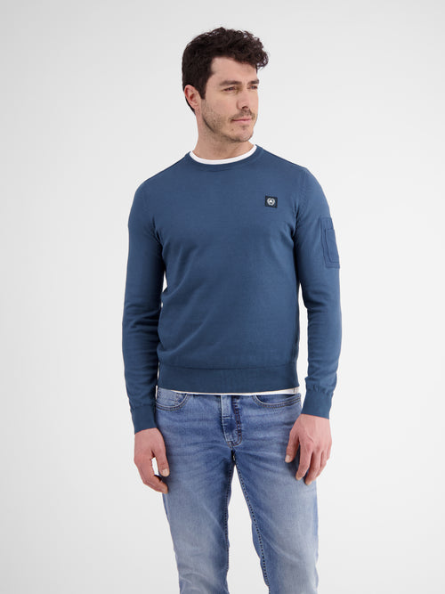 Lerros Rundhals Strickpullover