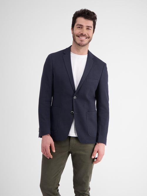 Lerros Sakko Mit Strukturmuster. Unifarben