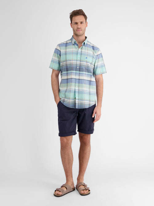 Lerros Sommerhemd Mit Großem Karomuster