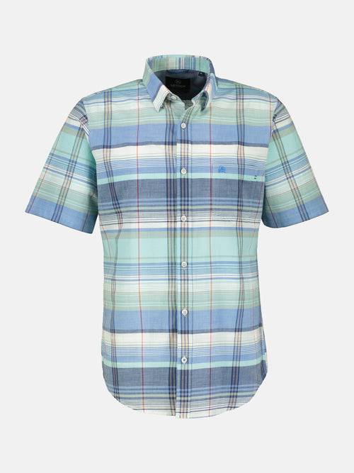 Lerros Sommerhemd Mit Großem Karomuster