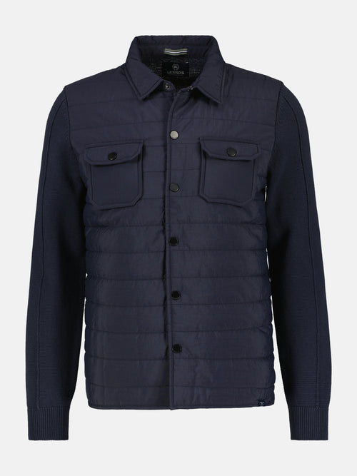 Lerros Strickjacke Mit Nylon-Steppoptik