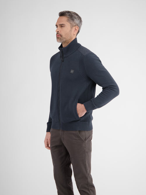 Lerros Strickjacke Unifarben