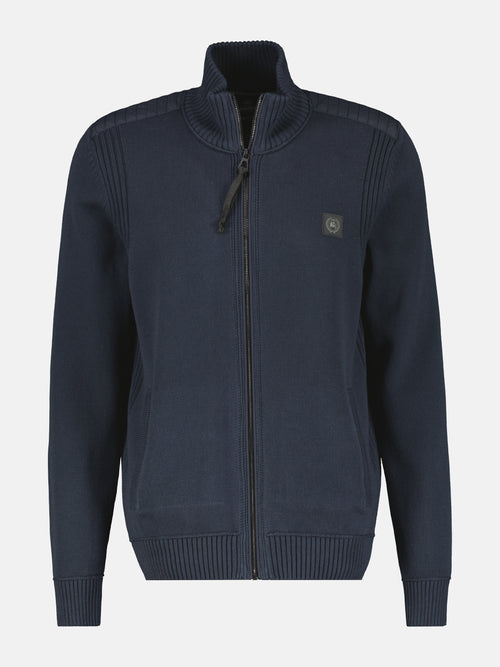 Lerros Strickjacke Unifarben
