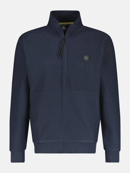 Lerros Struktur-Sweatjacke