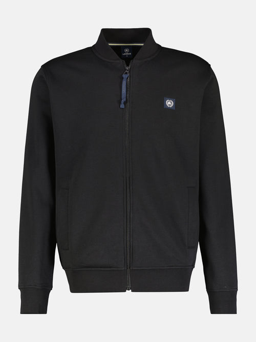 Lerros Sweatjacke Mit Collegekragen