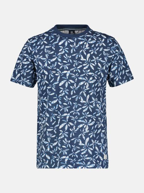 Lerros T-Shirt Für Herren Mit Floralem Print