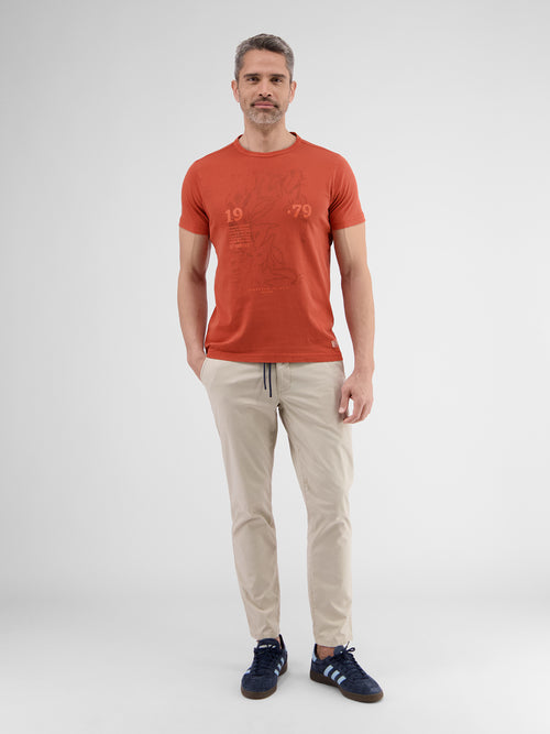 Lerros T-Shirt Mit Brust-Print