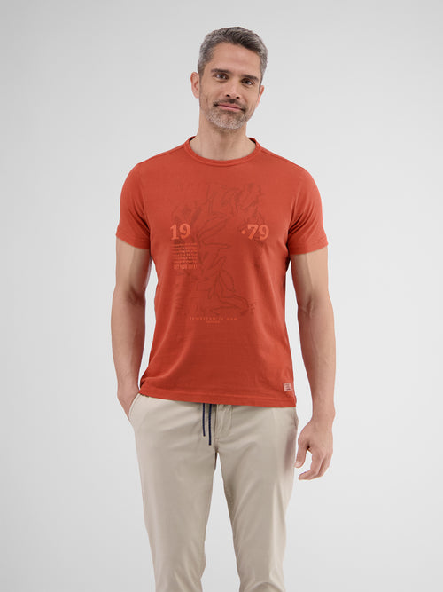Lerros T-Shirt mit Brust-Print