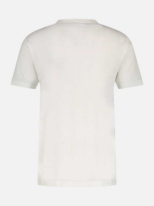 Lerros T-Shirt Mit Brustprint, Unifarben