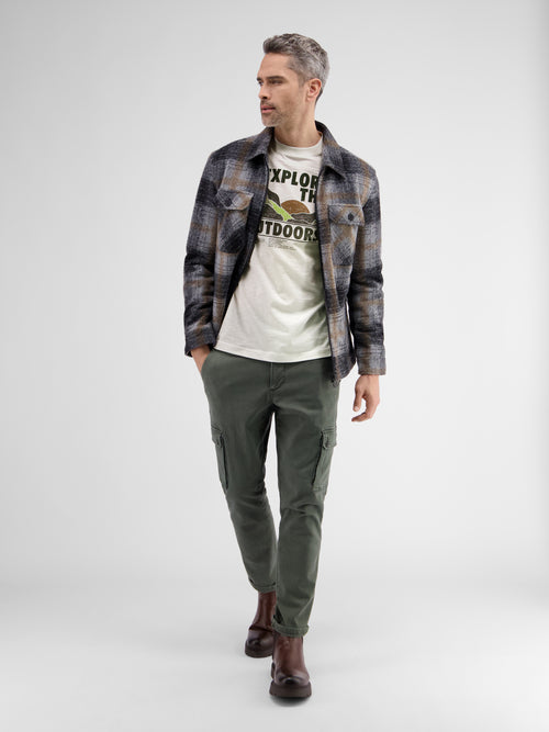 Lerros T-Shirt Mit Outdoor-Brustprint