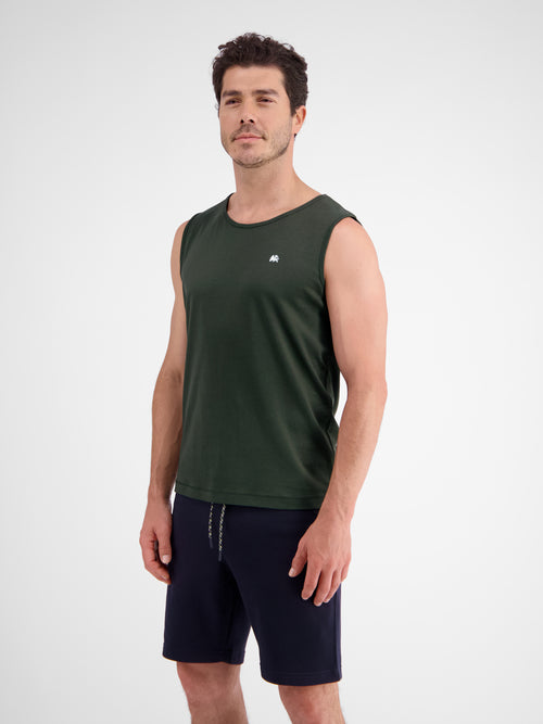 Lerros Unifarbenes Tanktop Für Herren
