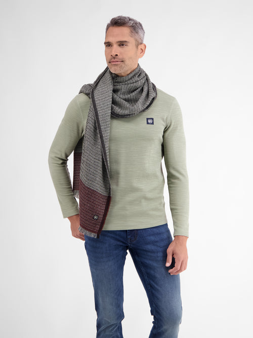 Lerros Wollschal, Grafisch Gemustert