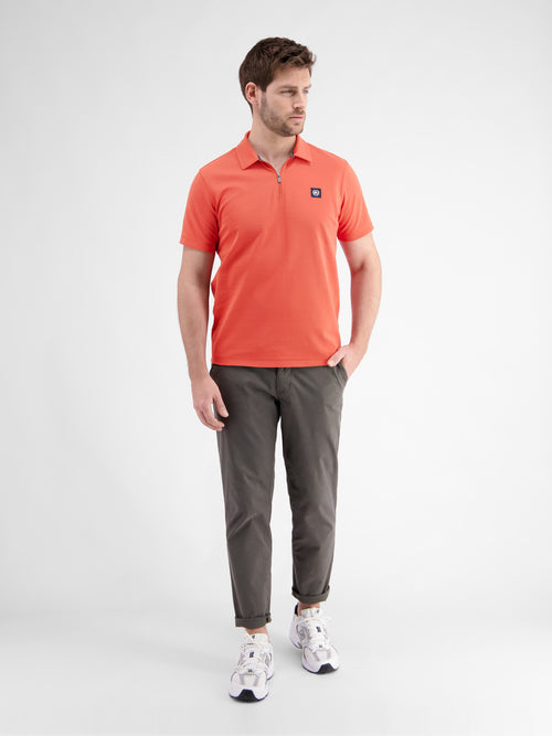 Lerros Poloshirt Für Herren Mit Reißverschluss In Cool & Dry Qualität