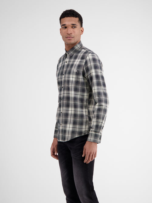 Lerros Stilvolles Karohemd In Weicher, Kerniger Twillqualität