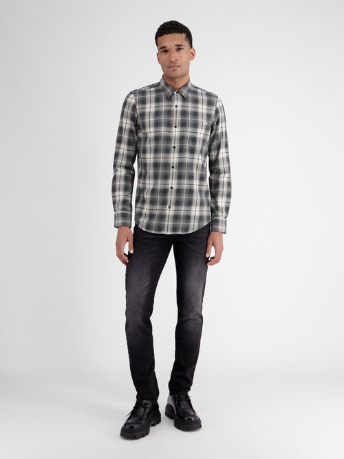 Lerros Stilvolles Karohemd In Weicher, Kerniger Twillqualität